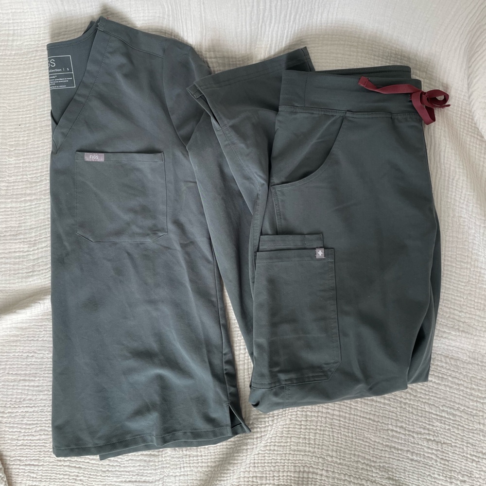 Figs Moss Scrub Set